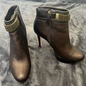 Dione platform stiletto booties